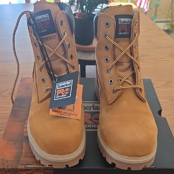 Timberland PRO Direct Attach 6" Soft Toe Work Boots - Picture 2 of 7